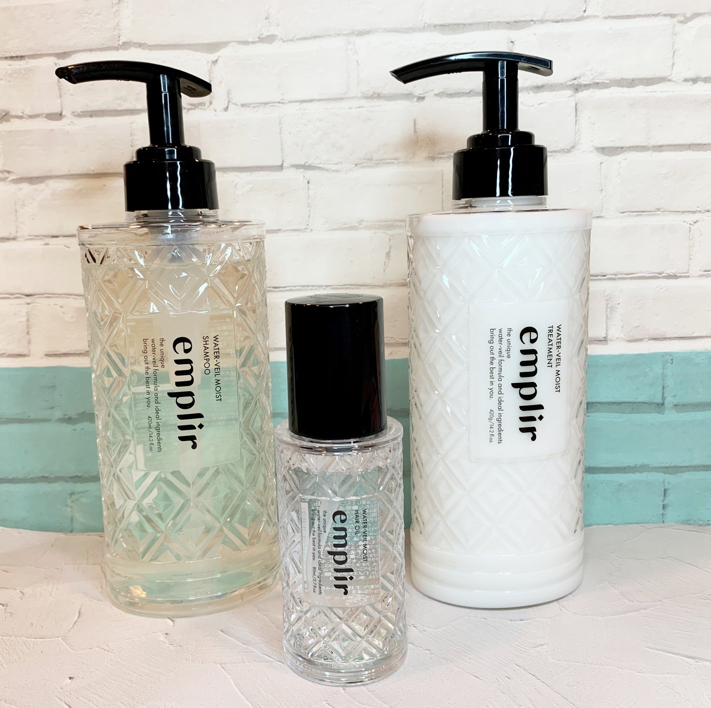 ウォーターベール モイストシャンプー/トリートメント/emplir/市販シャンプーを使ったクチコミ(1枚目)