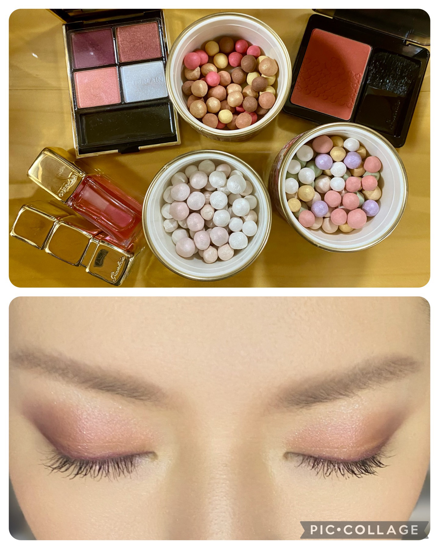 ローズ オ ジュ 02 Chic Pink/GUERLAIN/パウダーチークを使ったクチコミ（3枚目）