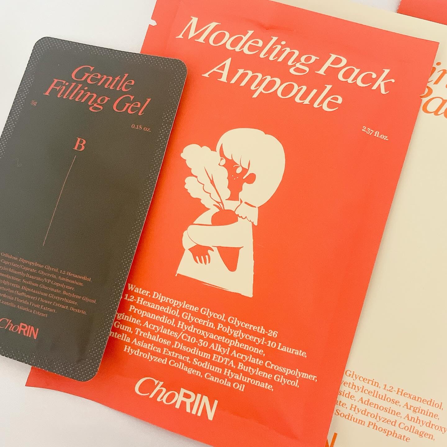 モデリングパックグロウプロジェクト/choRIN/シートマスク・パックを使ったクチコミ（3枚目）