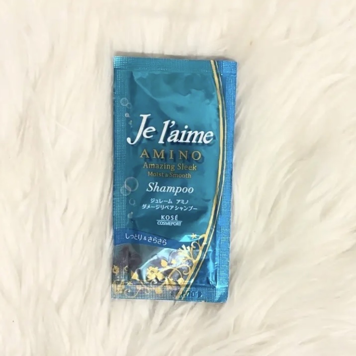 アミノ ダメージリペア シャンプー／トリートメント (モイスト＆スムース)/Je l'aime/市販シャンプーを使ったクチコミ（1枚目）