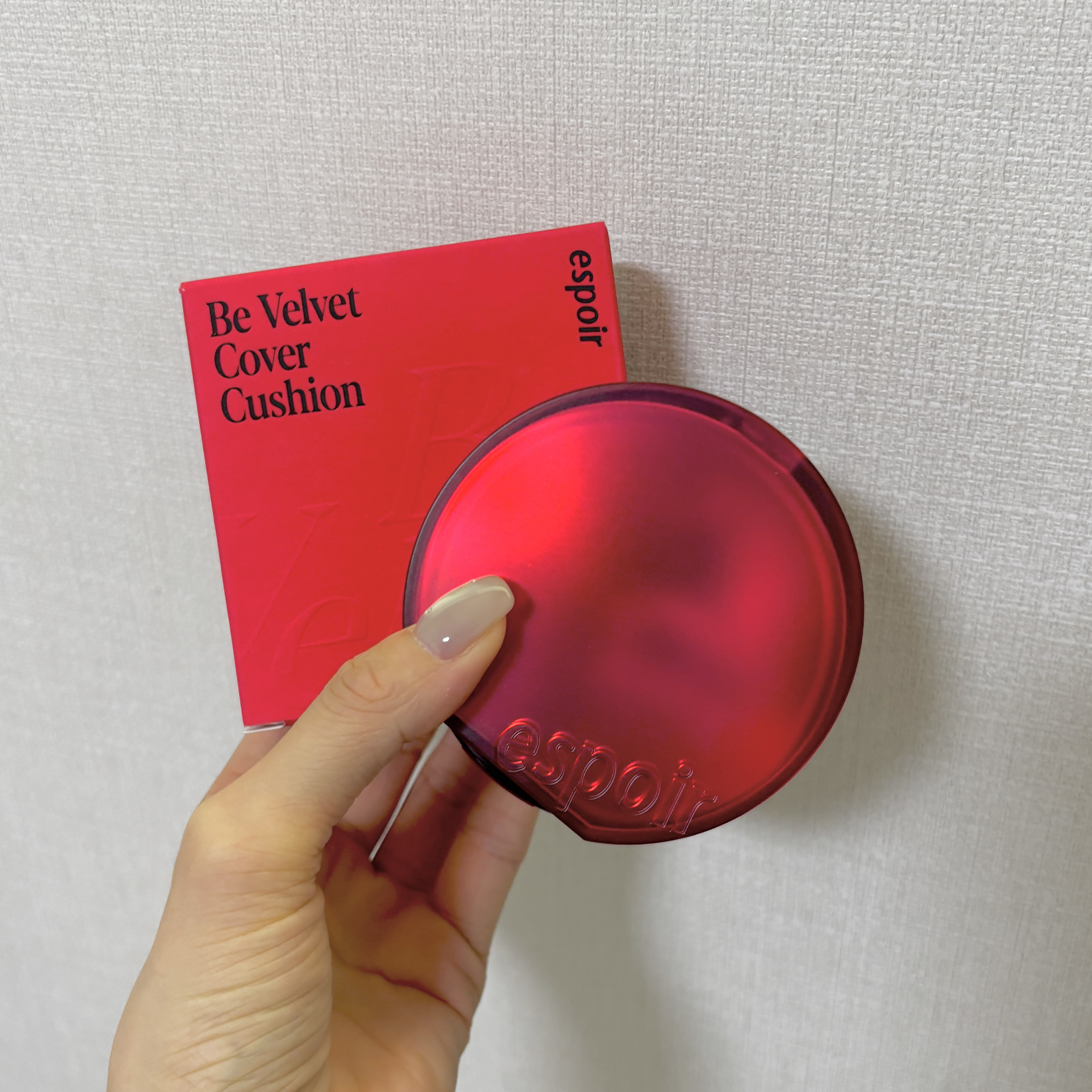 ビーベルベットカバークッション/espoir/クッションファンデーションを使ったクチコミ（2枚目）