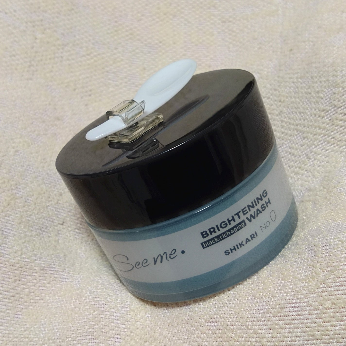 BRIGHTENING WASH black/SHIKARI/洗い流すパック・マスクを使ったクチコミ(2枚目)
