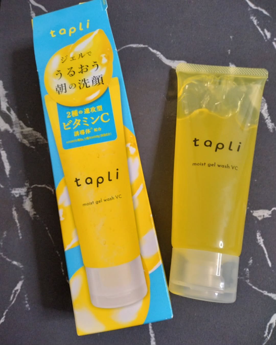 タプリ　モイストジェルウォッシュ　VC/ナリスアップ/その他洗顔料を使ったクチコミ（1枚目）