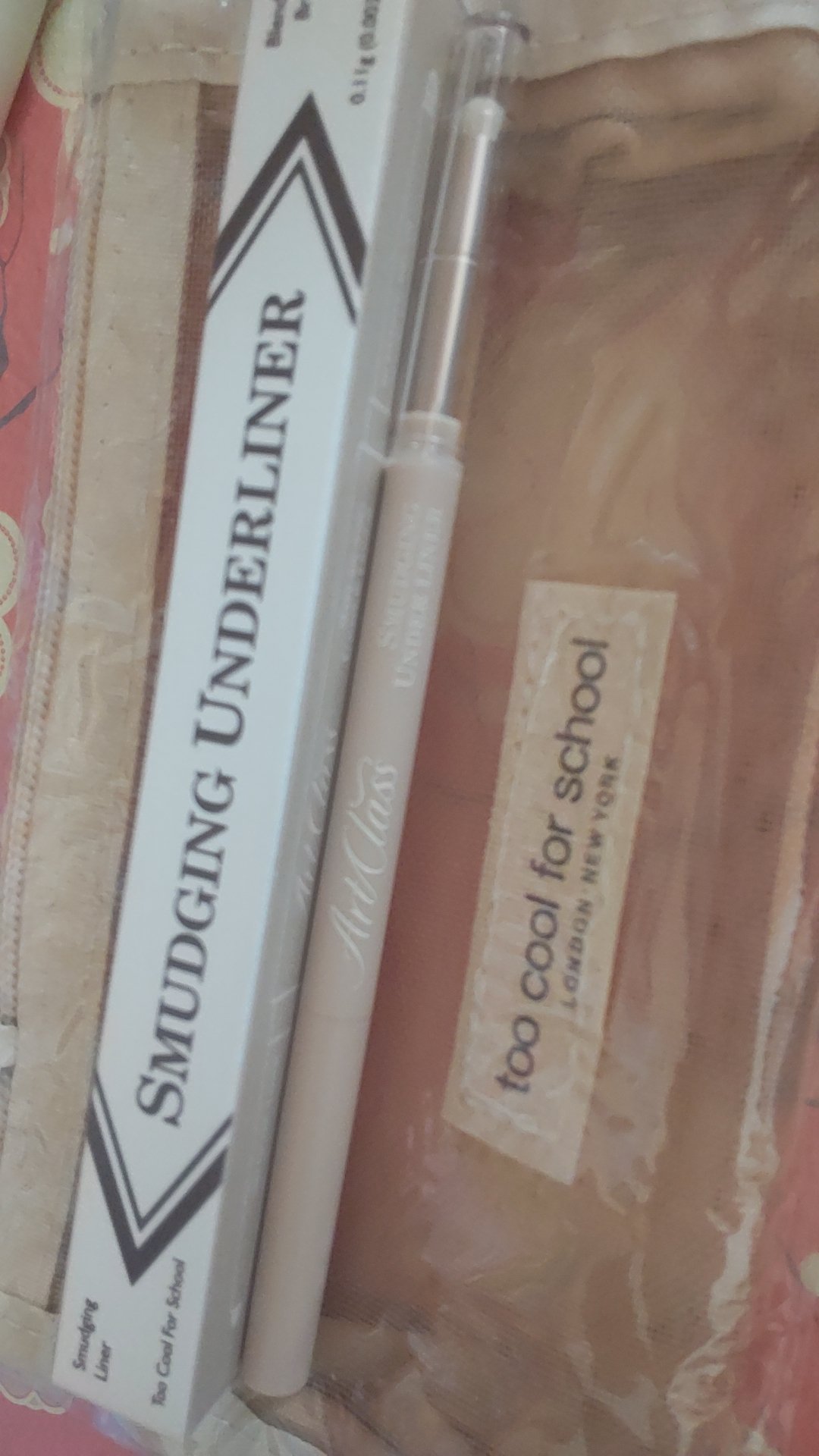 アートクラス スマージングアンダーライナー 03 アイシー(Icy) /too cool for school/ペンシルアイライナーを使ったクチコミ（1枚目）