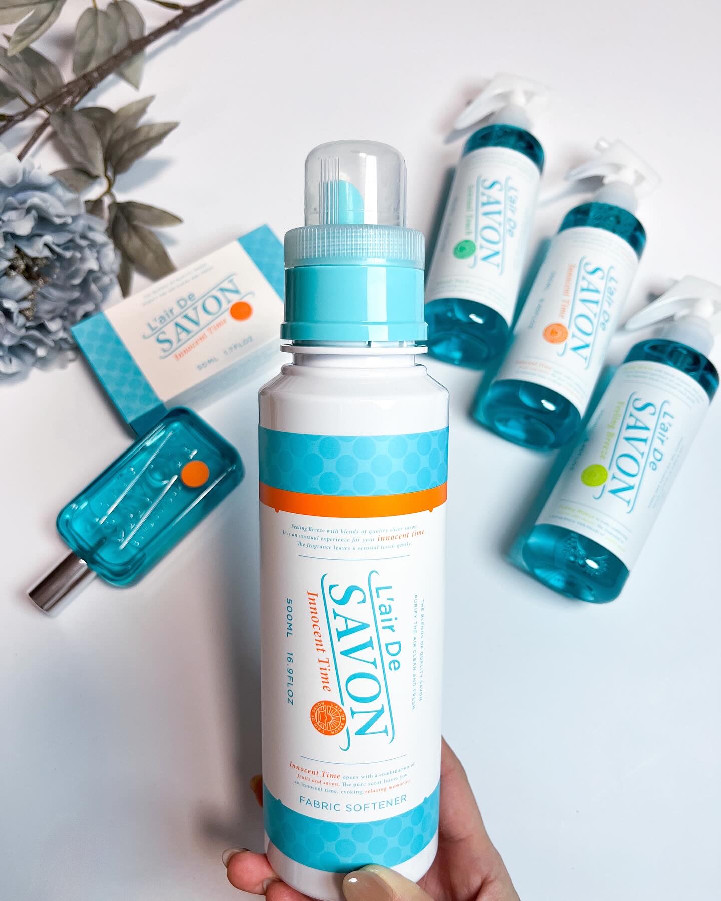 ファブリックスプレー  イノセントタイム本体/レールデュサボン/ファブリックミストを使ったクチコミ（3枚目）