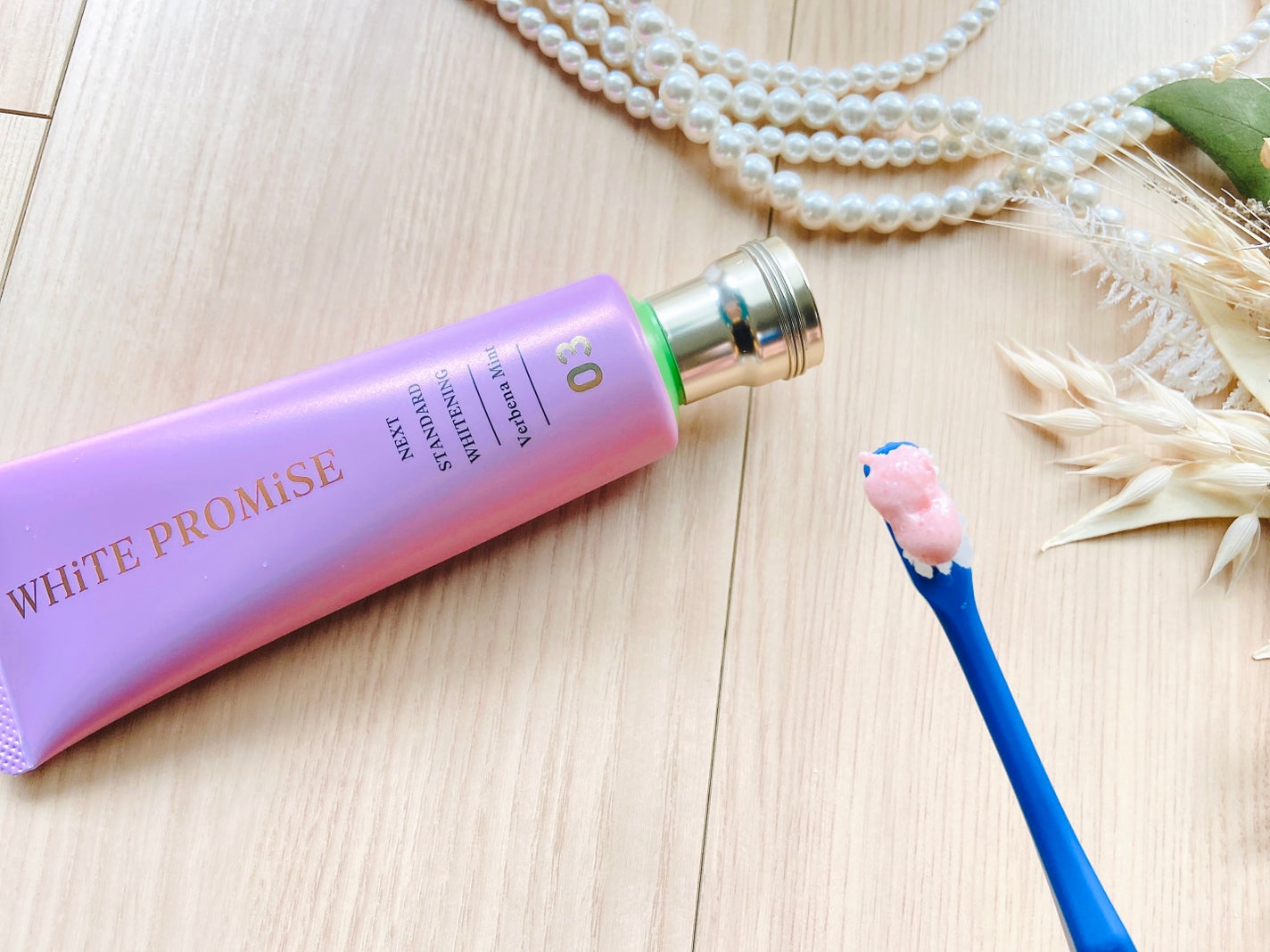 ホワイトプロミス 美白*+むし歯予防*/WHiTE PROMiSE/歯磨き粉を使ったクチコミ(8枚目)