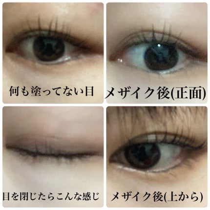 メザイク クリップ カッター ファイバー専用カッター/メザイク/二重まぶた用アイテムを使ったクチコミ(5枚目)