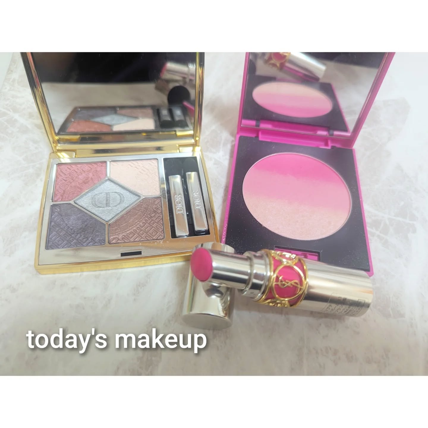 【旧】ディオールショウ サンク クルール（クリスマス コレクション 2024 限定品）/Dior/アイシャドウを使ったクチコミ（1枚目）