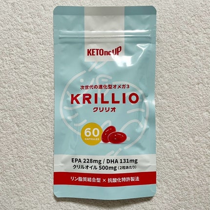 KRILLO™ -クリリオ-/KETOneUP/健康サプリメントを使ったクチコミ(4枚目)