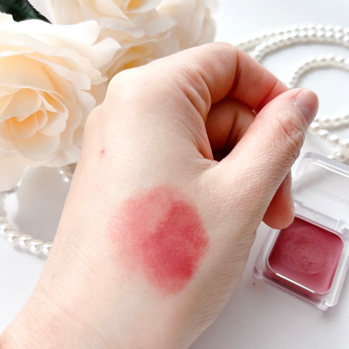 リップ & チーク バーム/ちふれ/口紅を使ったクチコミ(4枚目)