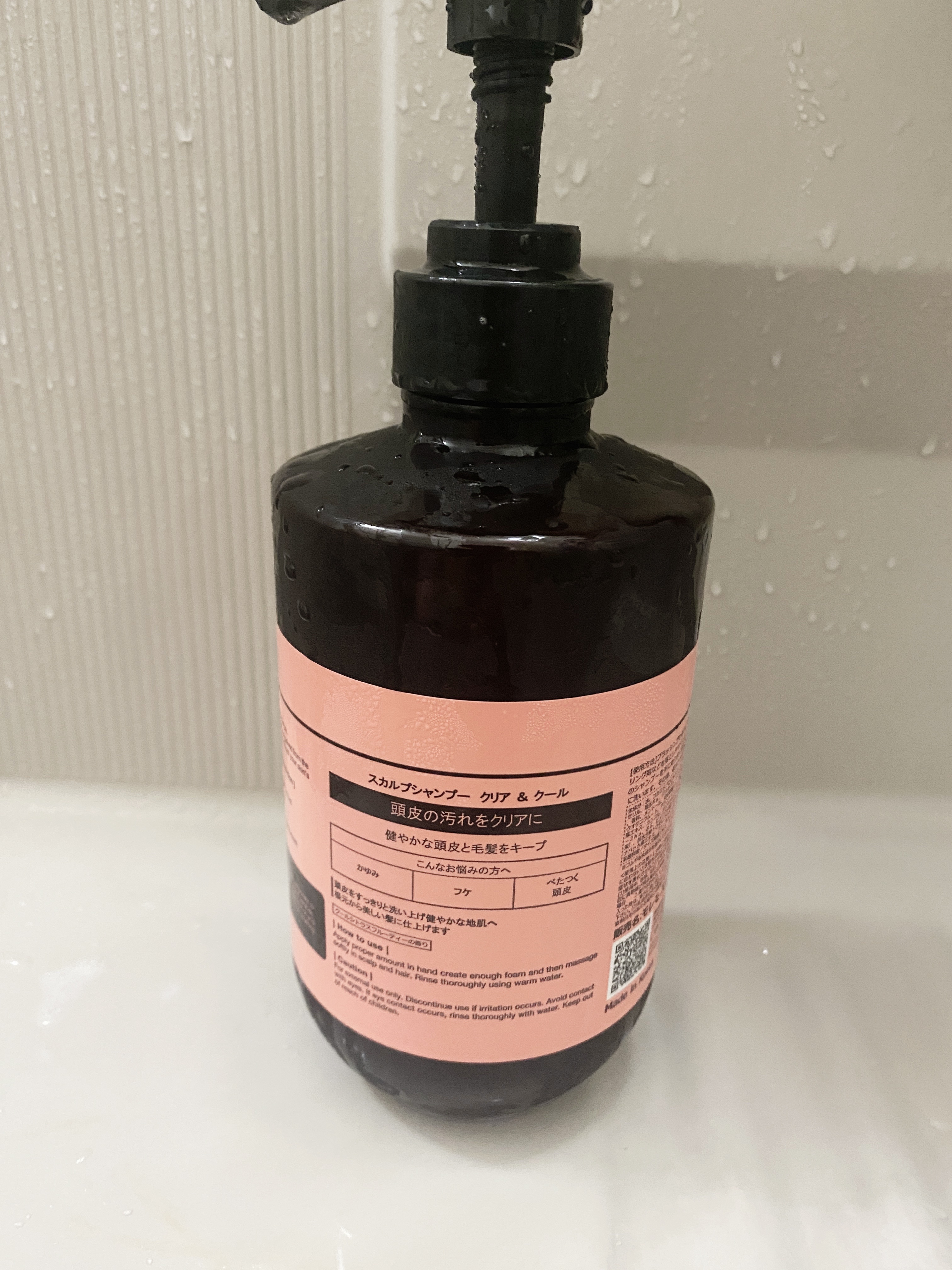 スカルプシャンプー クリア&クール/moremo/市販シャンプーを使ったクチコミ（2枚目）