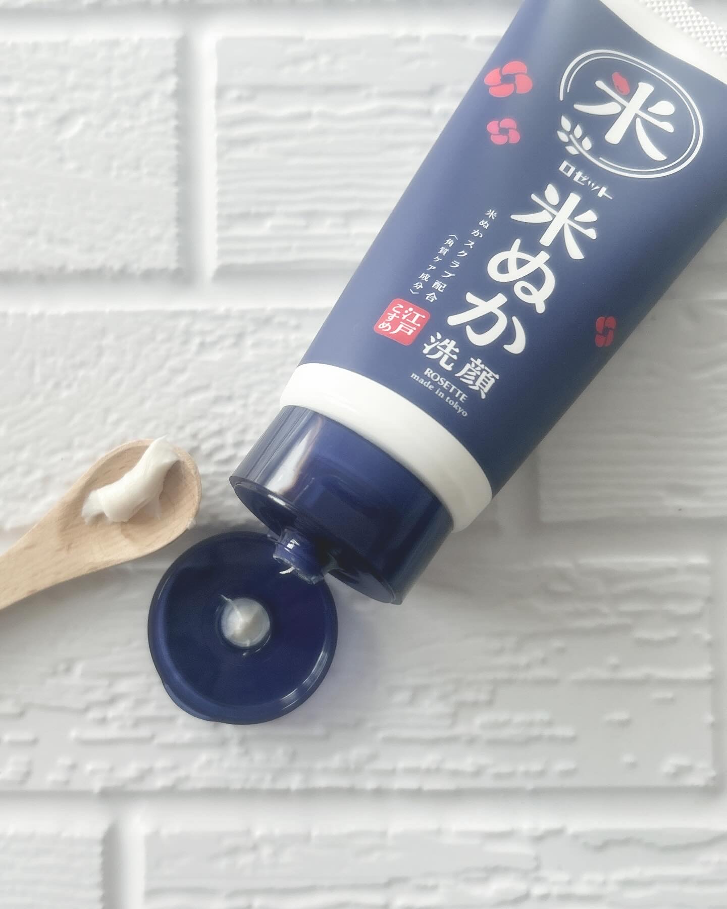 江戸こすめ 米ぬか*1洗顔[洗顔フォーム]/ロゼット/洗顔フォームを使ったクチコミ（3枚目）