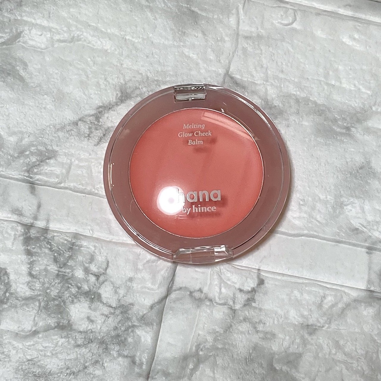 メルティンググロウチークバーム/hana by hince/ジェル・クリームチークを使ったクチコミ（3枚目）