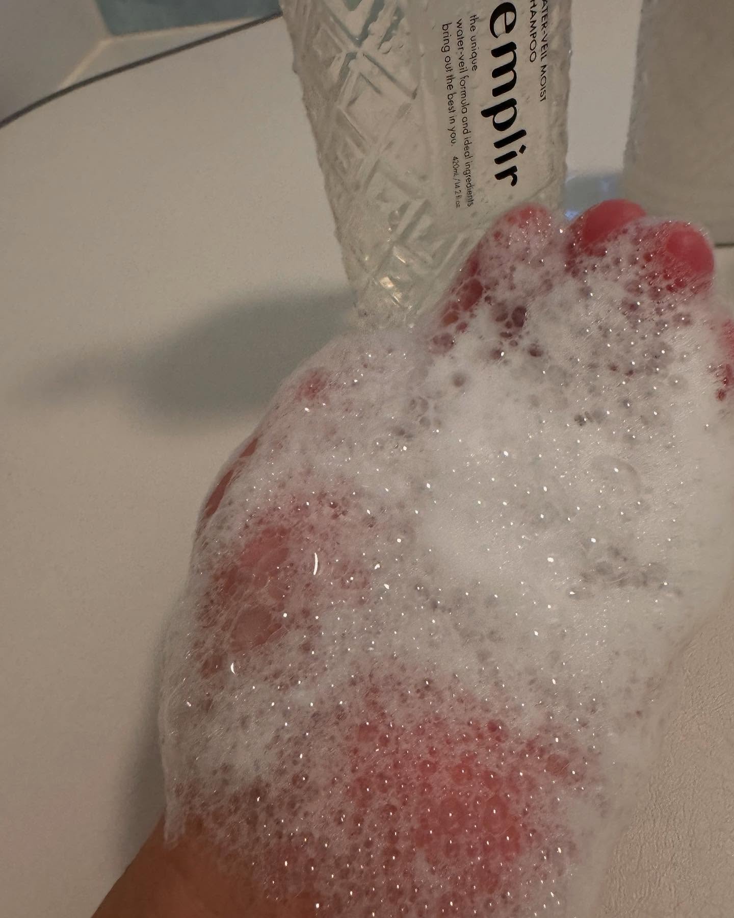 ウォーターベール　モイストシャンプー／トリートメント/emplir/市販シャンプーを使ったクチコミ（3枚目）