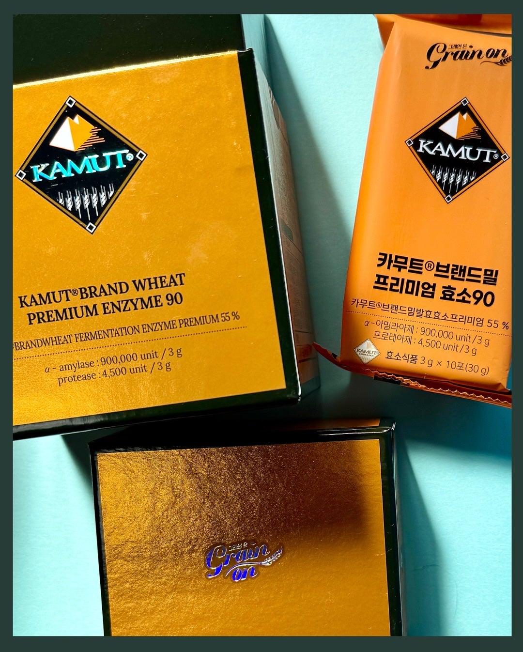 GOLD KAMUT 酵素/Grain On/ボディサプリメントを使ったクチコミ(3枚目)