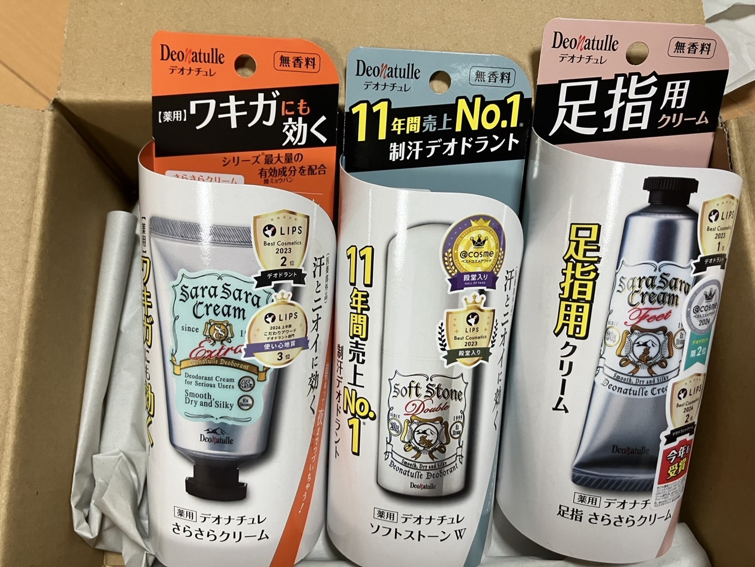 薬用ソフトストーンＷ/デオナチュレ/デオドラント・制汗剤を使ったクチコミ（1枚目）