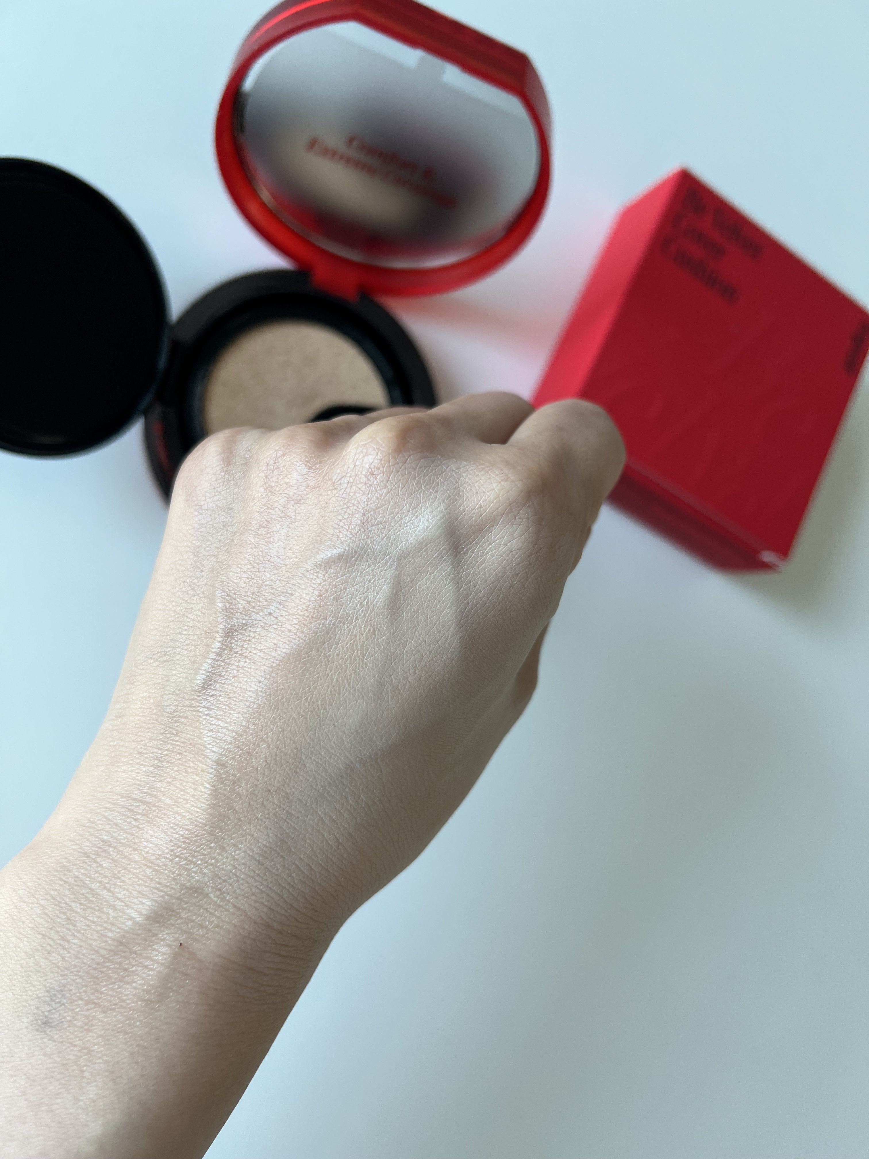 ビーベルベットカバークッション/espoir/クッションファンデーションを使ったクチコミ（3枚目）