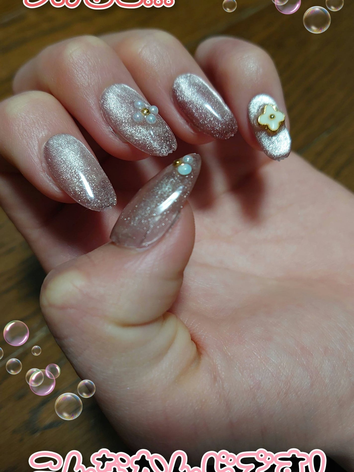 ネイルチップオーバルタイプ/DAISO/ネイルチップ・パーツを使ったクチコミ(3枚目)