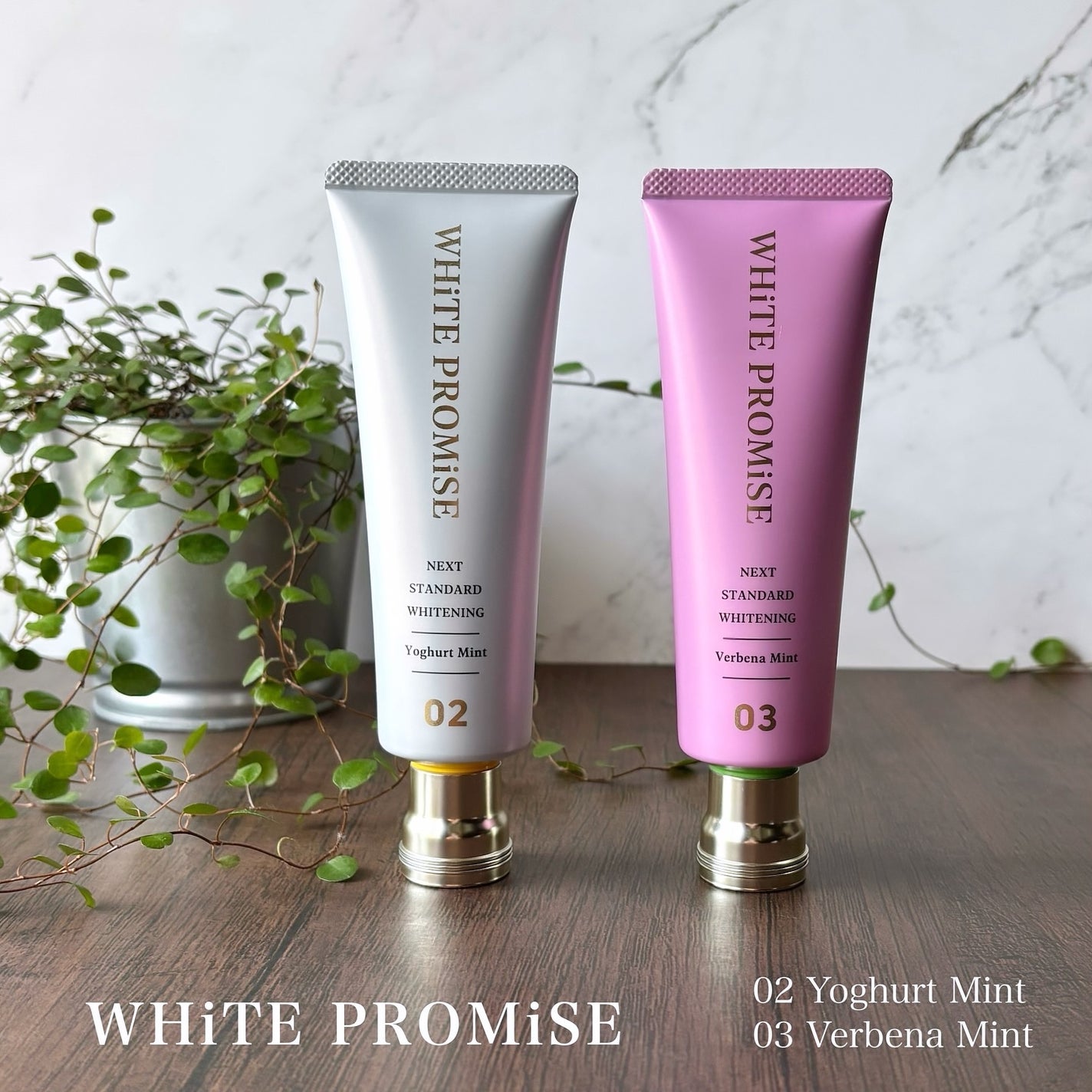 ホワイトプロミス 美白*+むし歯予防*/WHiTE PROMiSE/歯磨き粉を使ったクチコミ(1枚目)