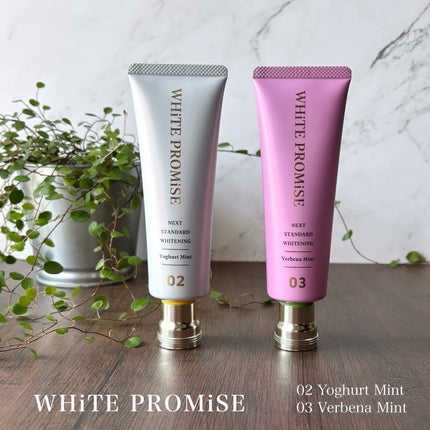 ホワイトプロミス  美白*+むし歯予防*/WHiTE PROMiSE/歯磨き粉を使ったクチコミ(1枚目)