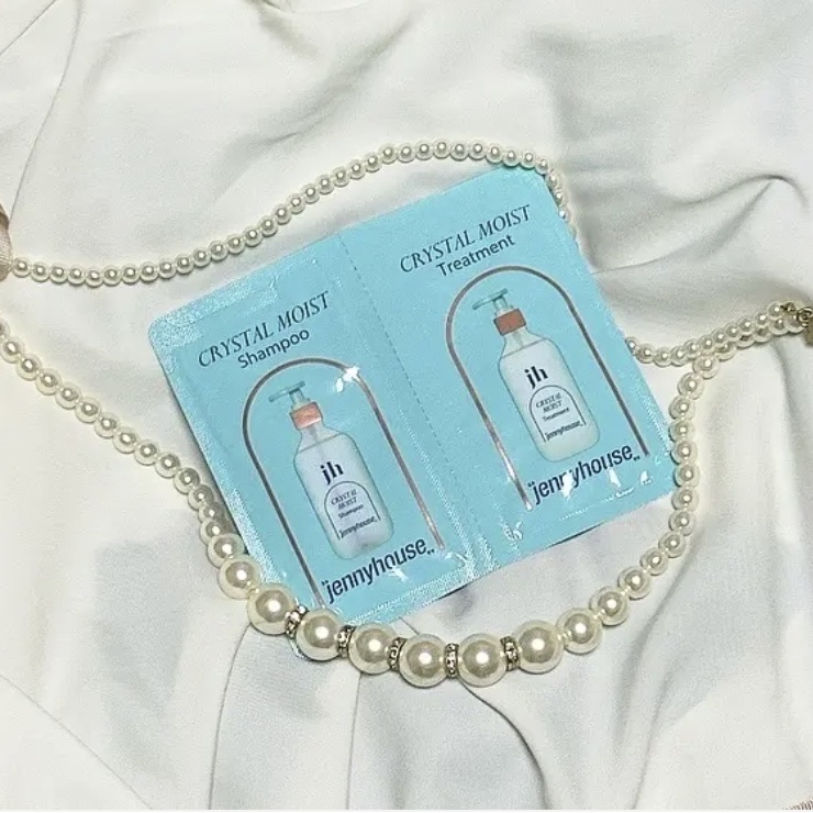 クリスタルモイストシャンプー/トリートメント＜しっとり＞/jenny house/市販シャンプーを使ったクチコミ（1枚目）