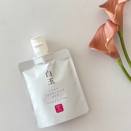 SHEE BY LITS 白玉ミルクピーリングパック/リッツ/洗い流すパック・マスクを使ったクチコミ(1枚目)