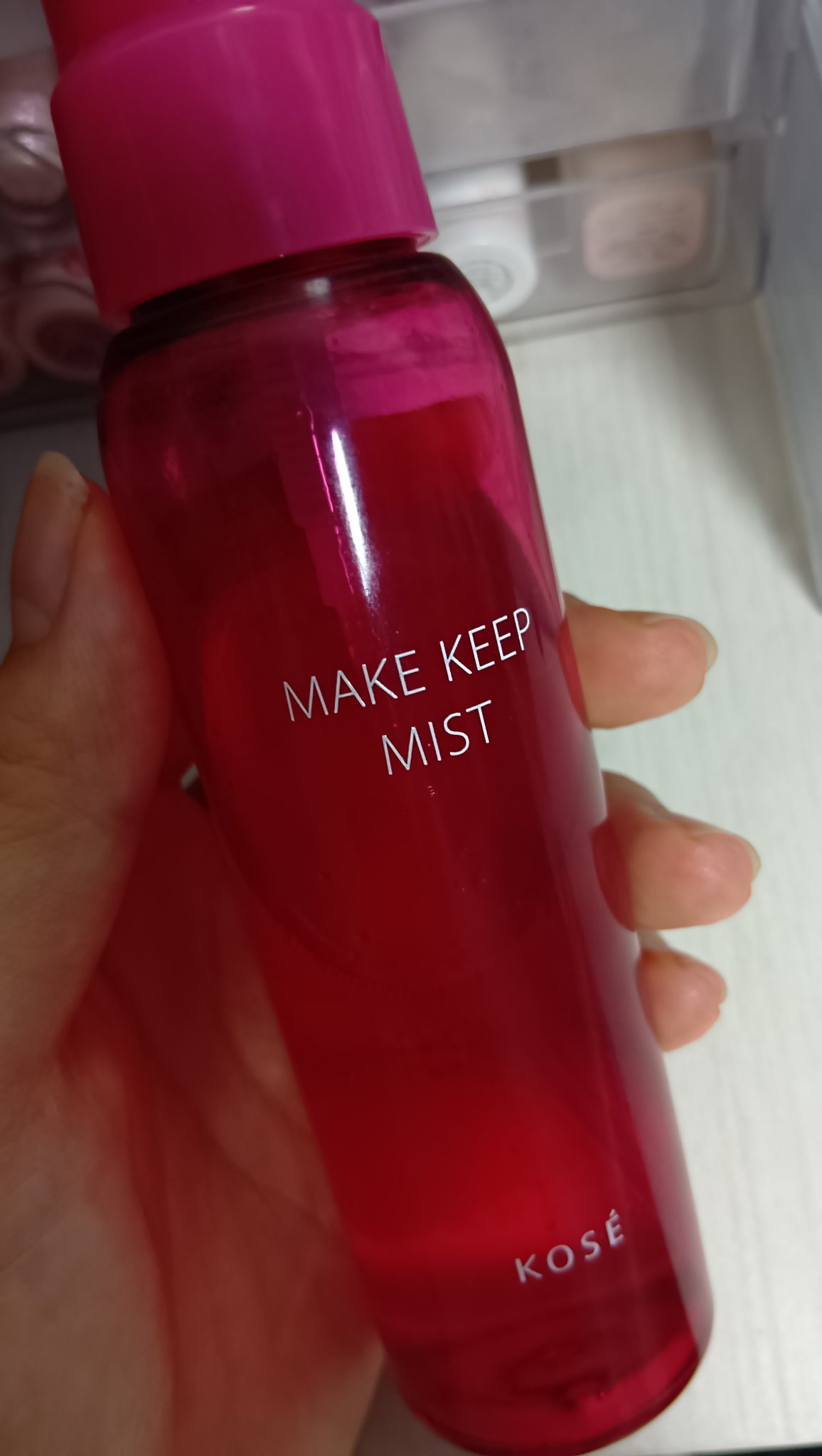 メイク キープ ミストEX +/コーセーコスメニエンス/ミスト状化粧水を使ったクチコミ（1枚目）