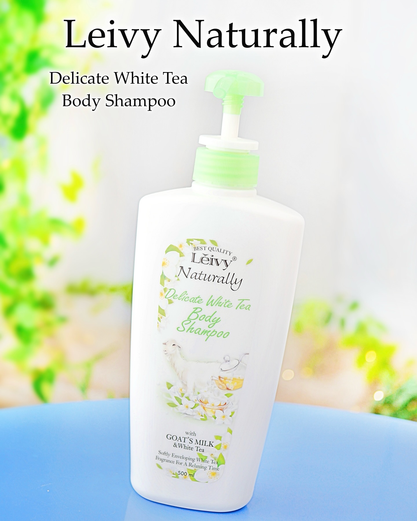 レイヴィー ボディシャンプー ホワイトティー/Leivy/ボディソープを使ったクチコミ（1枚目）