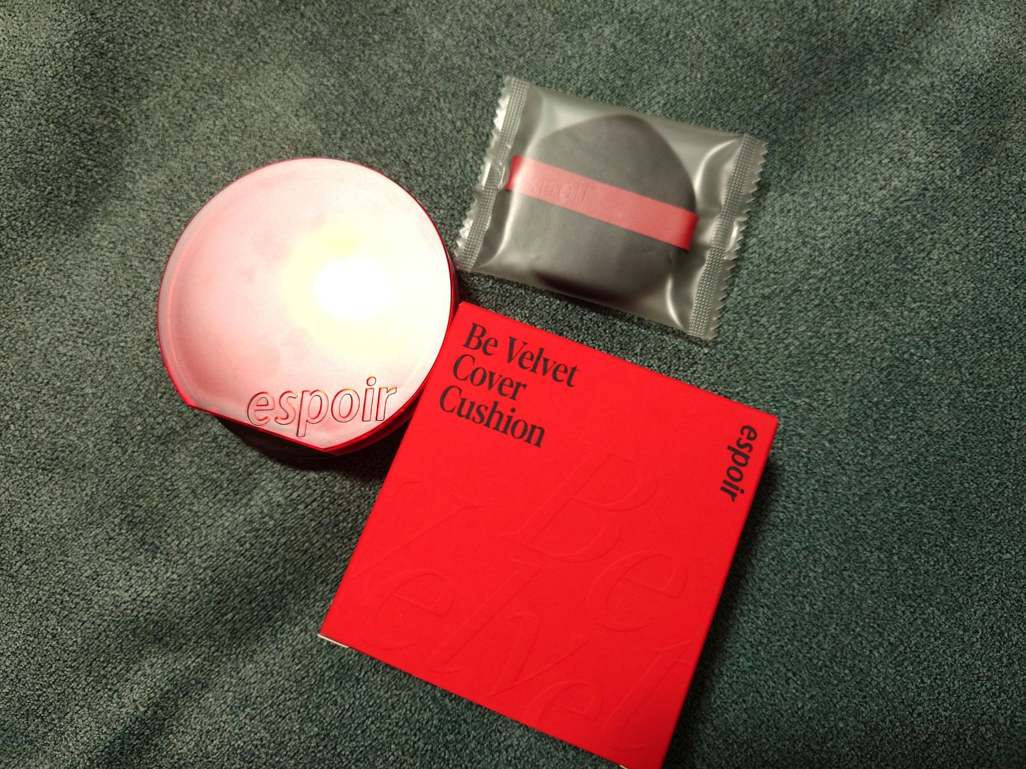 ビーベルベットカバークッション/espoir/クッションファンデーションを使ったクチコミ（1枚目）