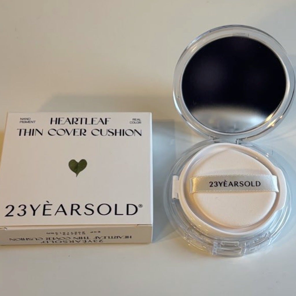 ハートリーフシーンカバークッション/23years old/クッションファンデーションを使ったクチコミ(4枚目)