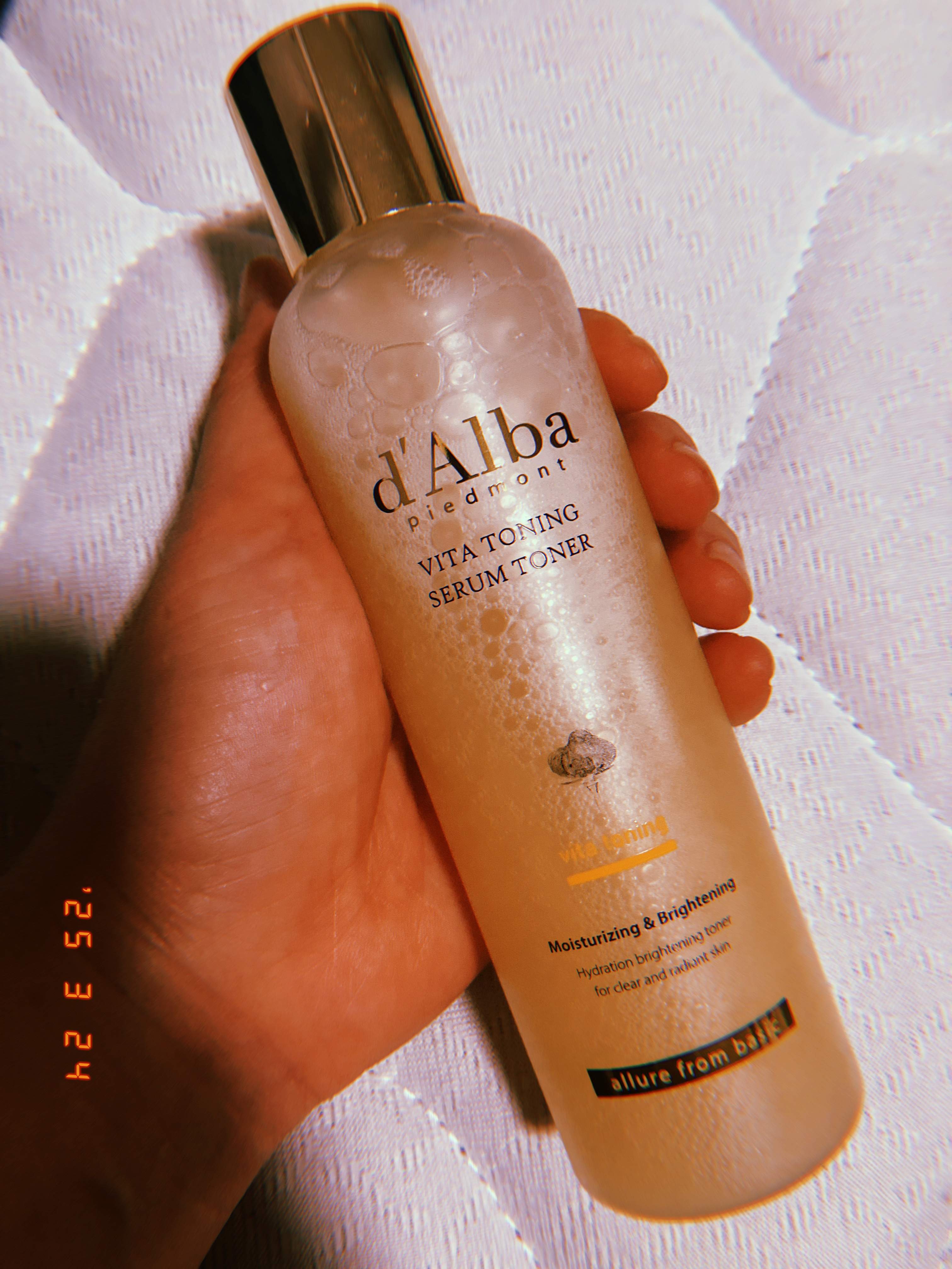 ビタトーニングセラムトナー/ダルバ/化粧水を使ったクチコミ（2枚目）