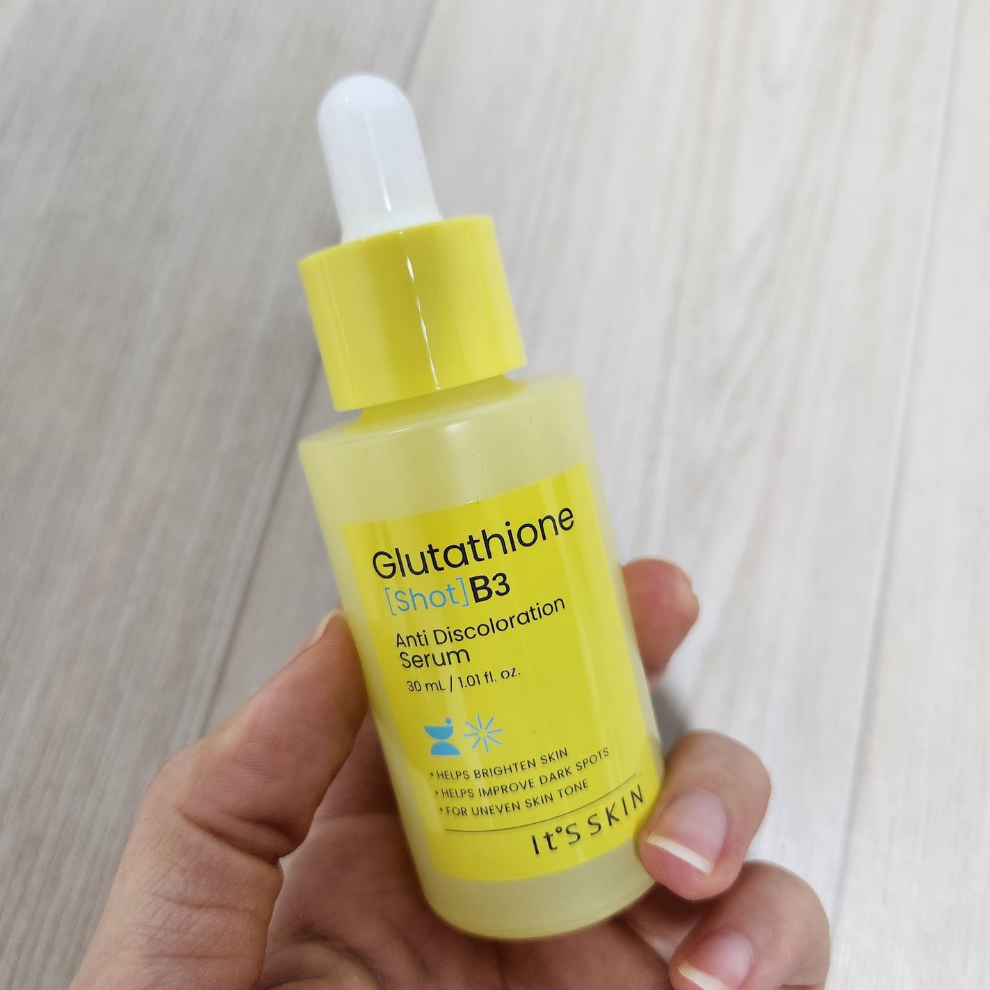 グルタチオンショットB3シミ跡セラム/It's skin/美容液を使ったクチコミ(1枚目)