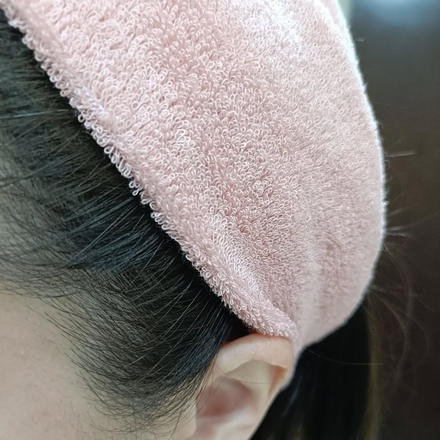 パイルヘアターバン・太/無印良品/その他化粧小物を使ったクチコミ（3枚目）