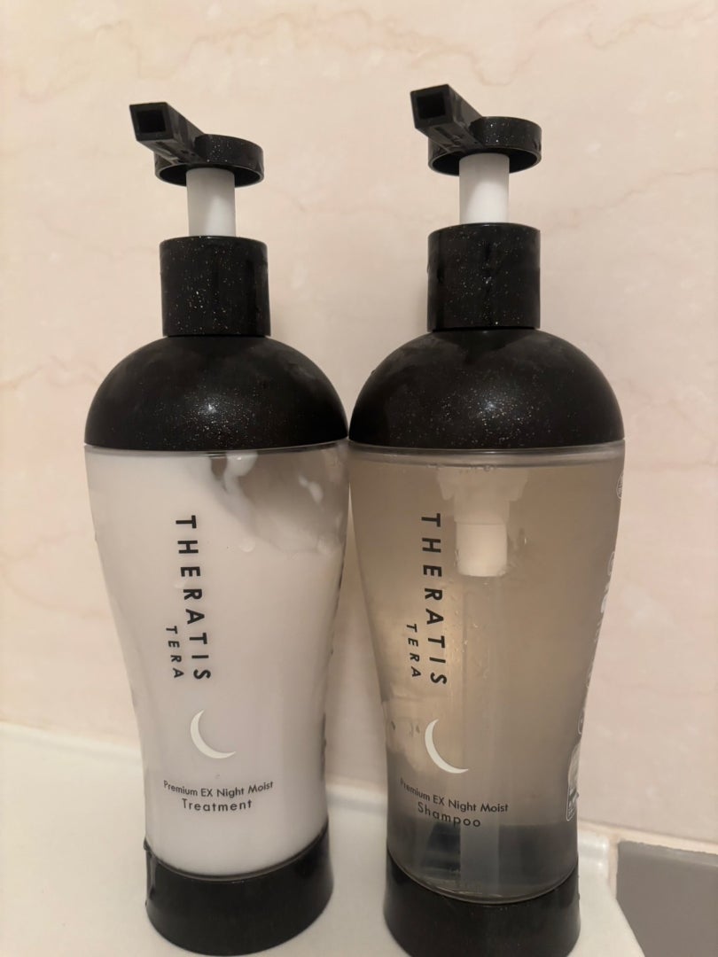 セラティス テラ プレミアム EX ナイト モイスト シャンプー/ヘアトリートメント/THERATIS/市販シャンプーを使ったクチコミ（1枚目）