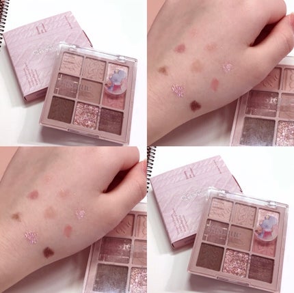 シャドウパレット/dasique/アイシャドウパレットを使ったクチコミ(1枚目)