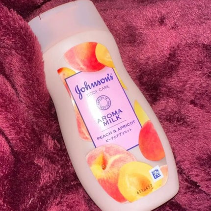 ラスティングモイスチャーアロマミルク  ピーチとアプリコットの香り/ジョンソンボディケア/ボディミルクを使ったクチコミ(1枚目)