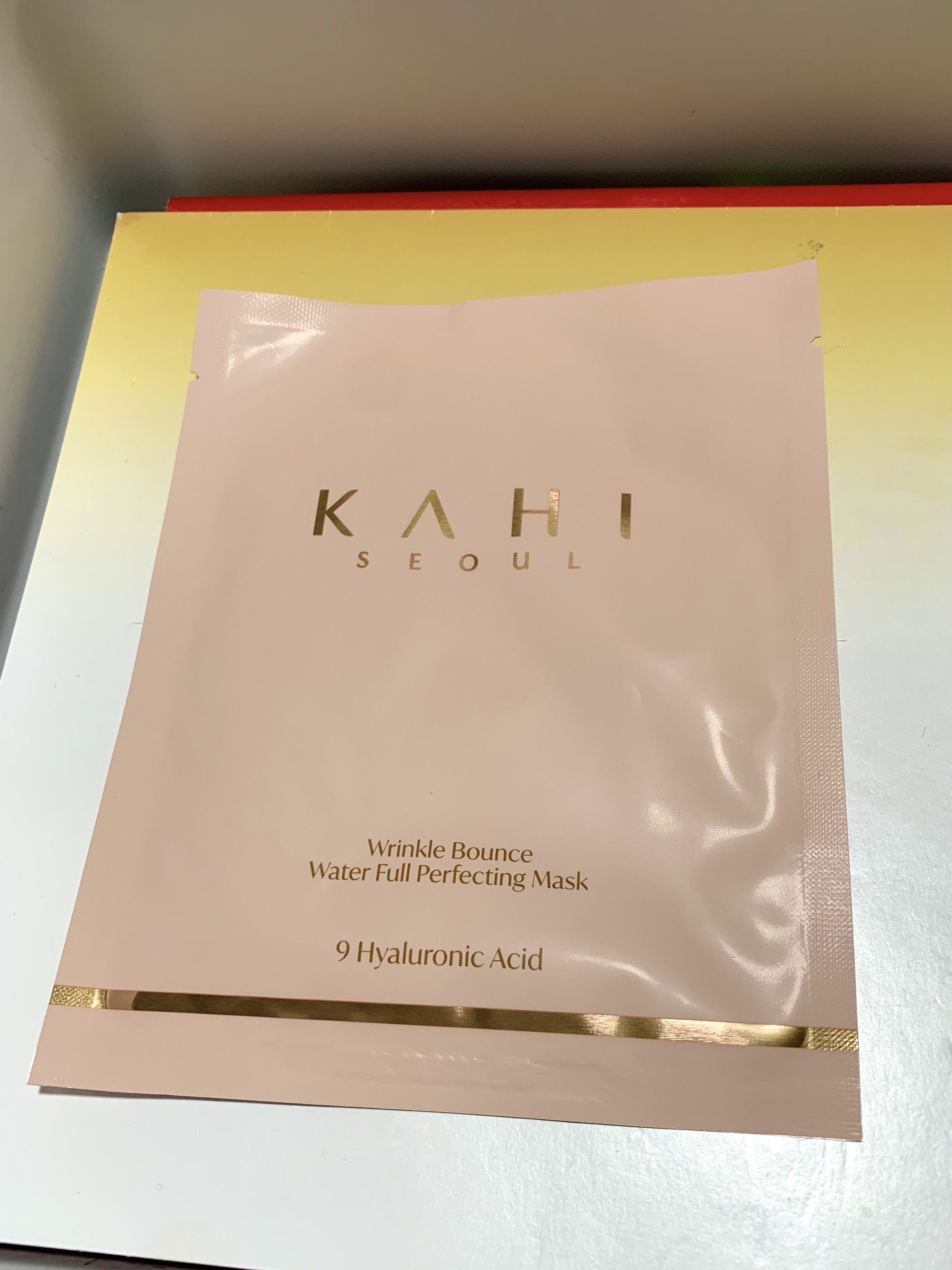 WRバウンス ウォーターフル パーフェクティング マスク/KAHI/シートマスク・パックを使ったクチコミ（3枚目）