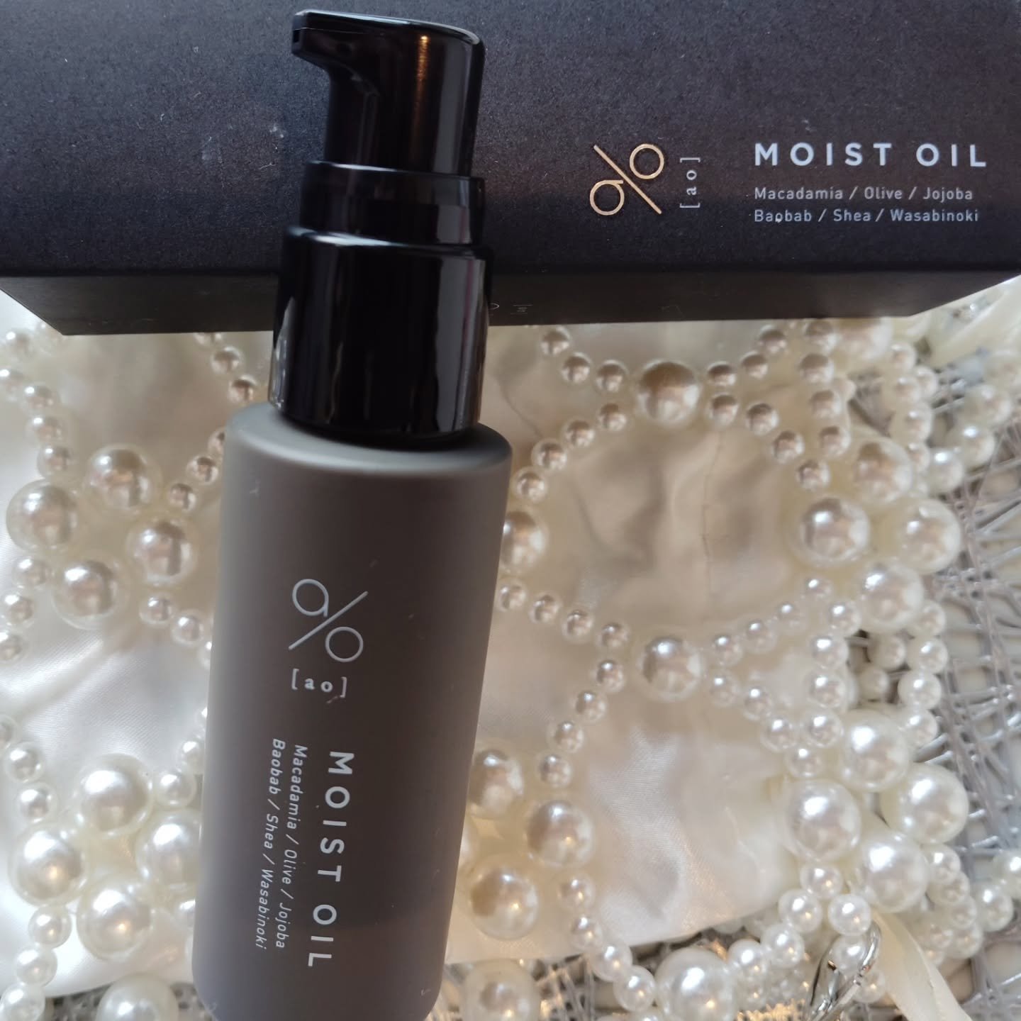 碧　モイストオイル〈金木犀〉/碧(ao)/アウトバストリートメントを使ったクチコミ（1枚目）