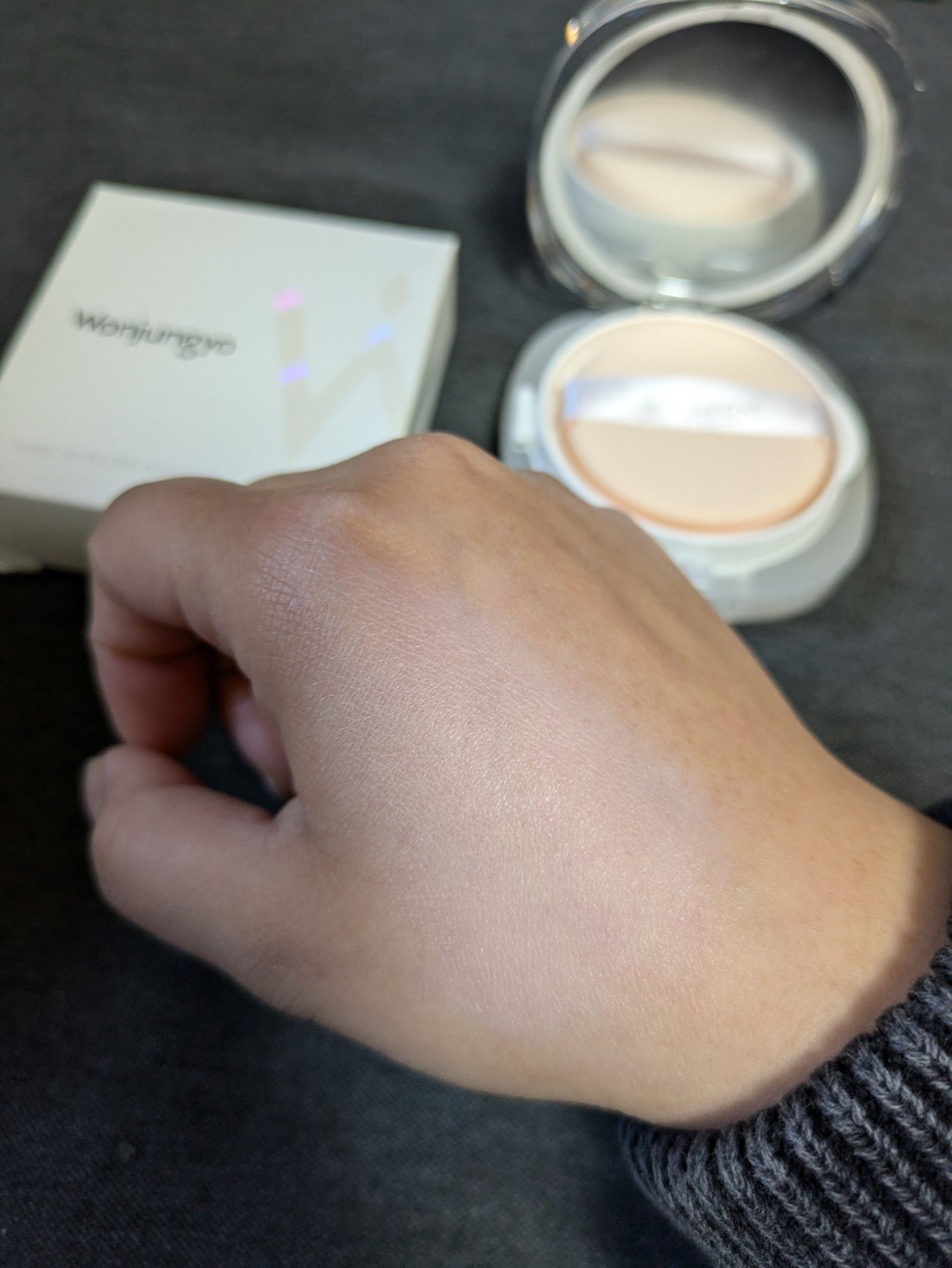 ウォンジョンヨ トーンアップ フィルタークッション/Wonjungyo/クッションファンデーションを使ったクチコミ(5枚目)