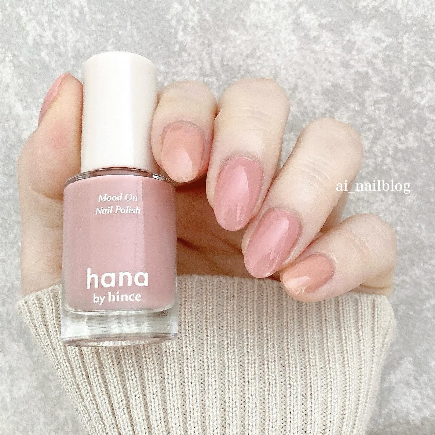 ムードオンネイルポリッシュ/hana by hince/マニキュアを使ったクチコミ(1枚目)