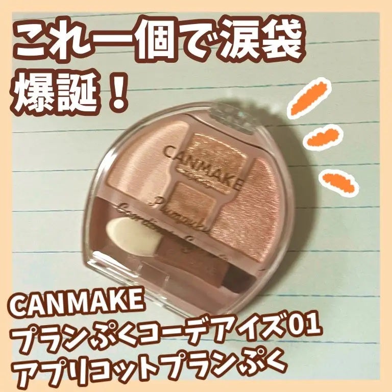 プランぷくコーデアイズ/キャンメイク/パウダーアイシャドウを使ったクチコミ(1枚目)