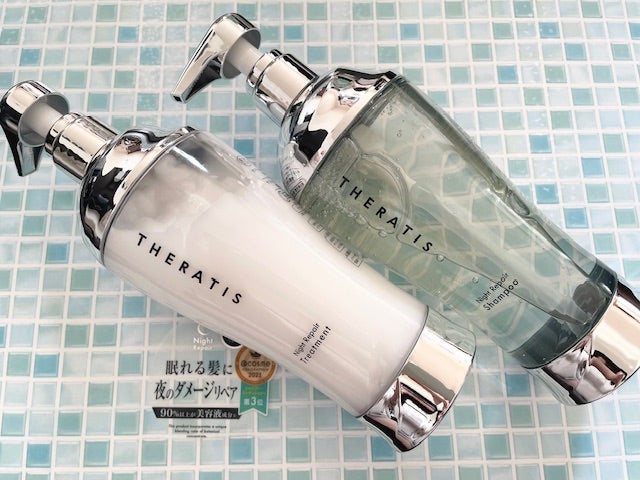 ナイトリペア シャンプー/ヘアトリートメント/THERATIS/シャンプー・コンディショナーを使ったクチコミ(2枚目)
