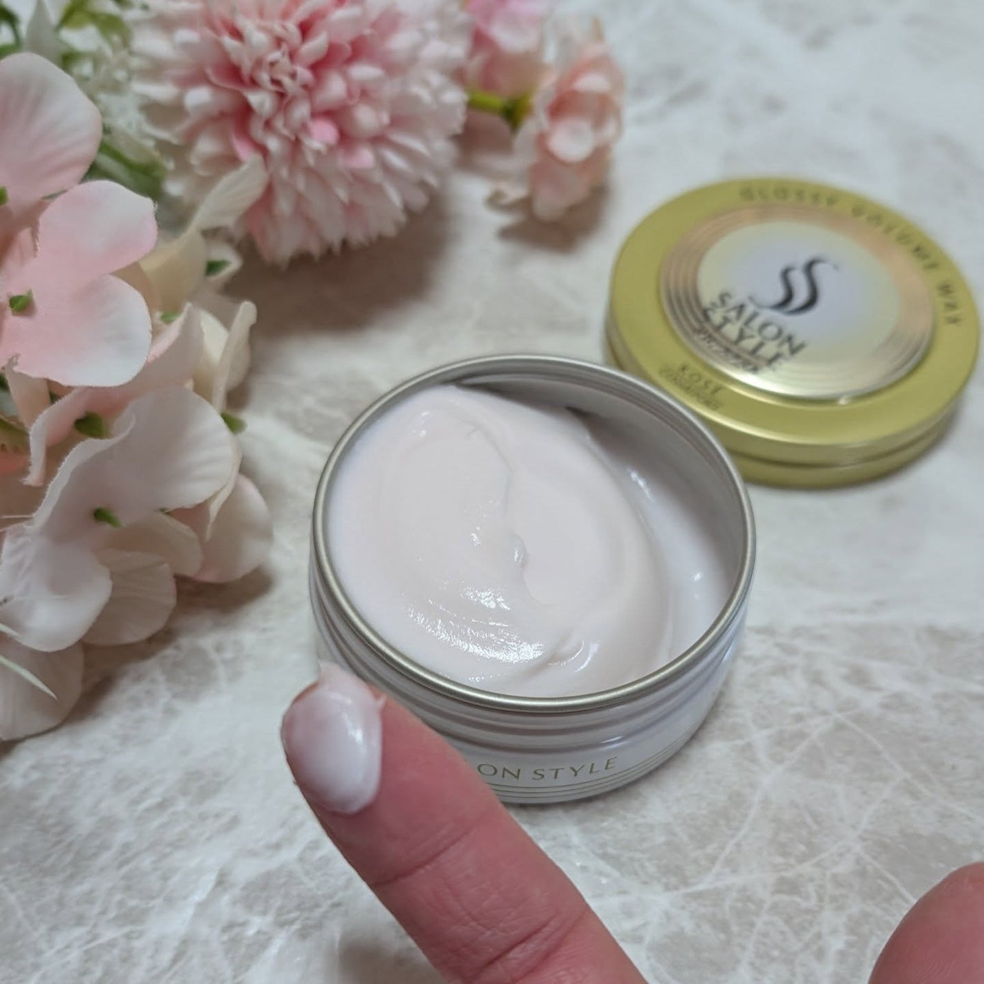 サロンスタイル ヘアワックス (グロッシーボリューム)/サロンスタイル/ヘアワックス・クリームを使ったクチコミ(5枚目)