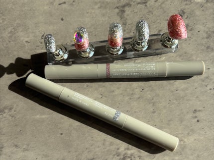 マグネットスティックネイルジェル/3COINS/ジェルネイルを使ったクチコミ(4枚目)