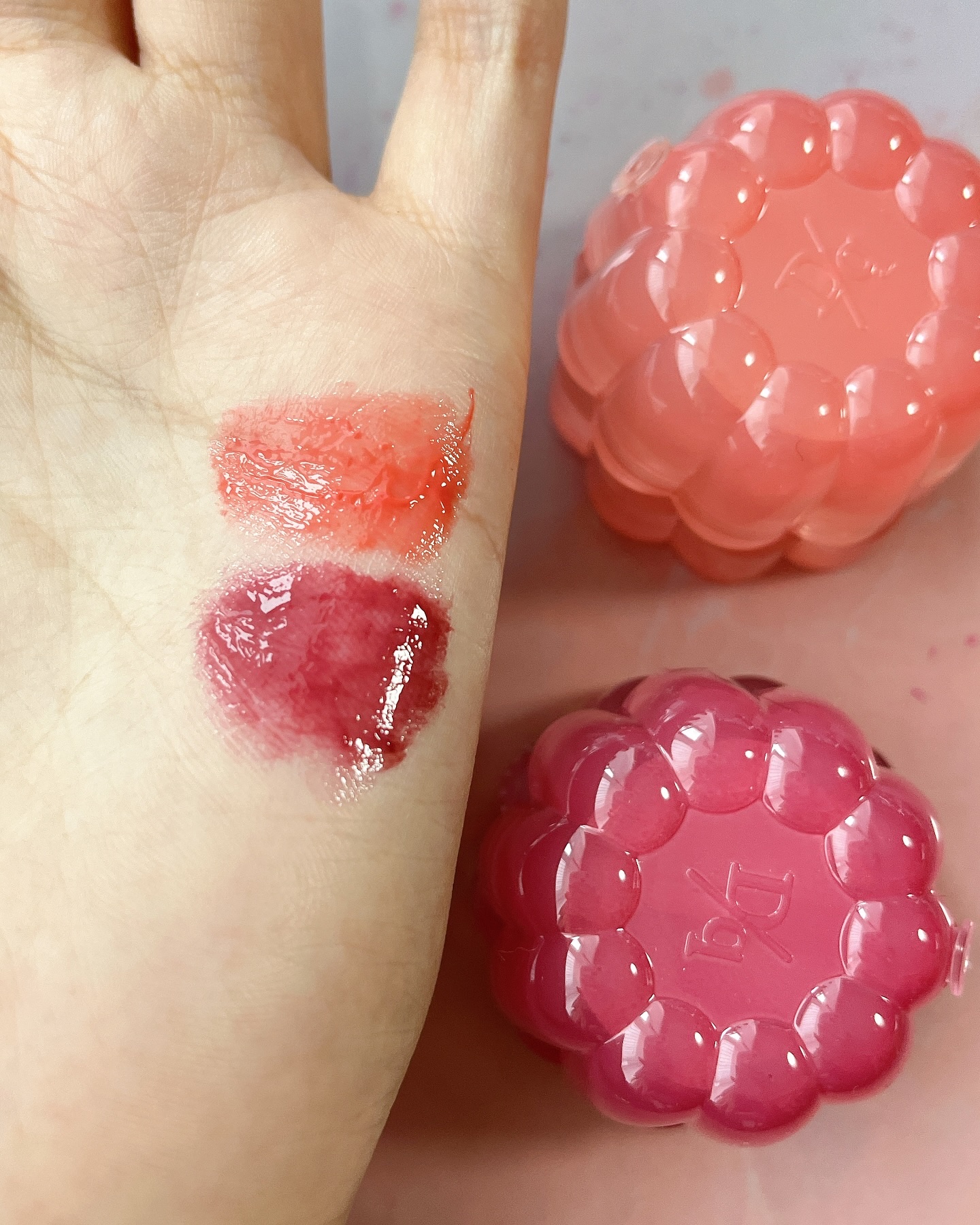 チューインググロウポット/dasique/口紅を使ったクチコミ（2枚目）