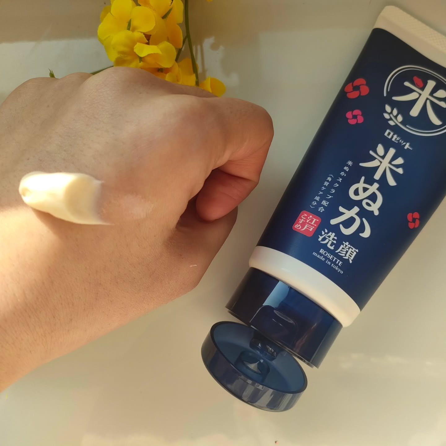 江戸こすめ 米ぬか*1洗顔[洗顔フォーム]/ロゼット/洗顔フォームを使ったクチコミ（2枚目）