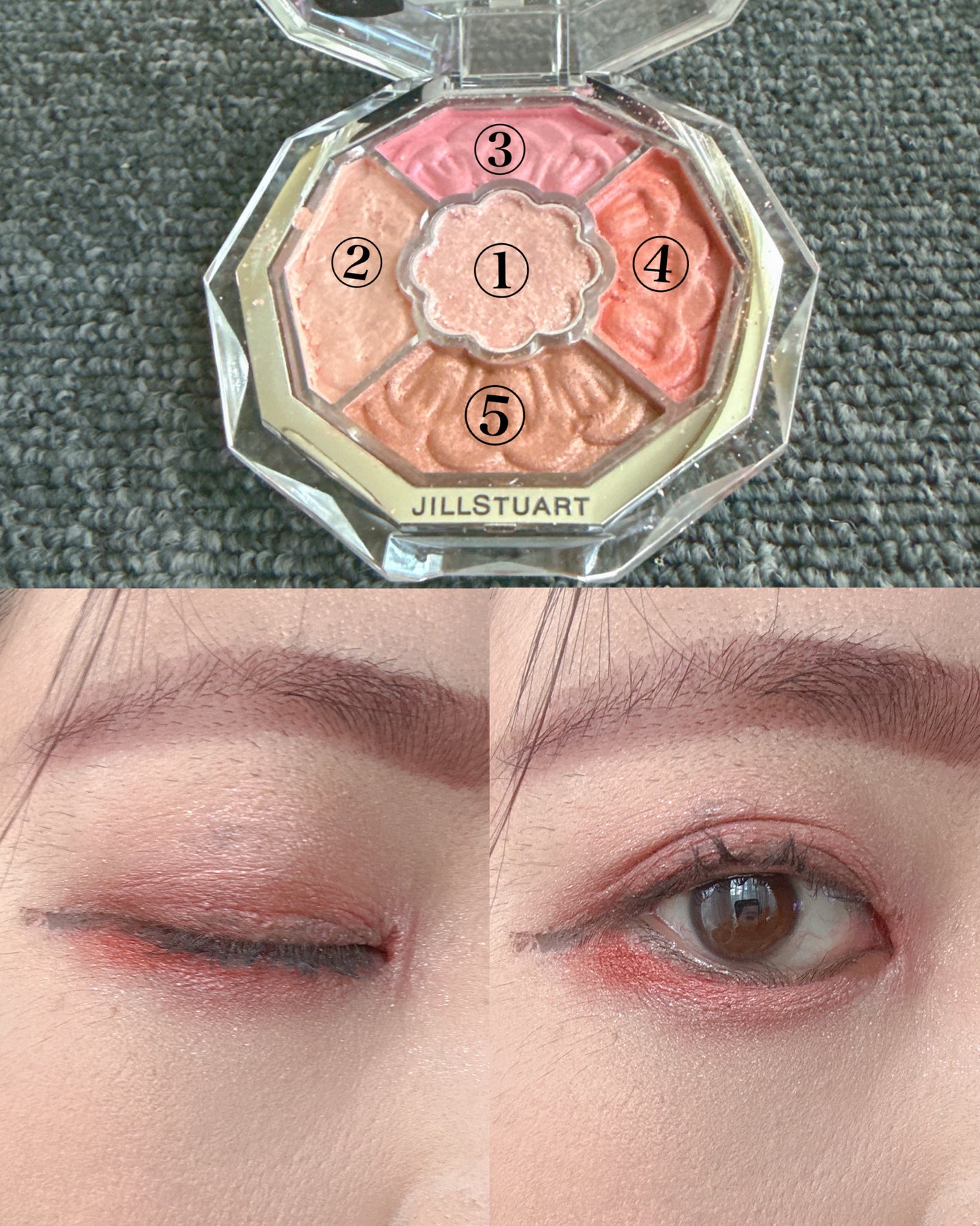 ジルスチュアート ブルームクチュール アイズ ジュエルドブーケ/JILL STUART/アイシャドウパレットを使ったクチコミ(1枚目)