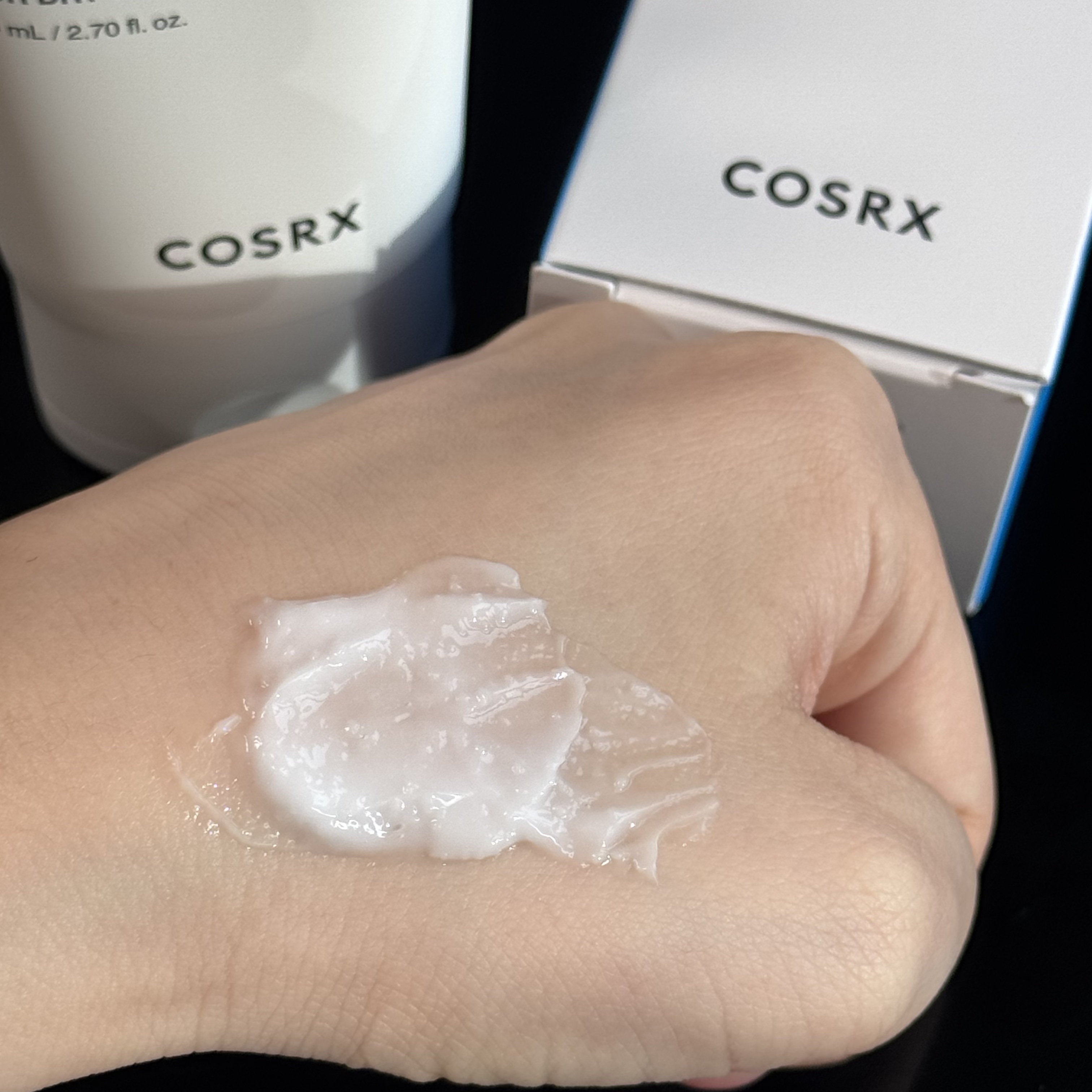 RXザ・セラミドスキンバリアモイスチャライザー/COSRX/フェイスクリームを使ったクチコミ（3枚目）