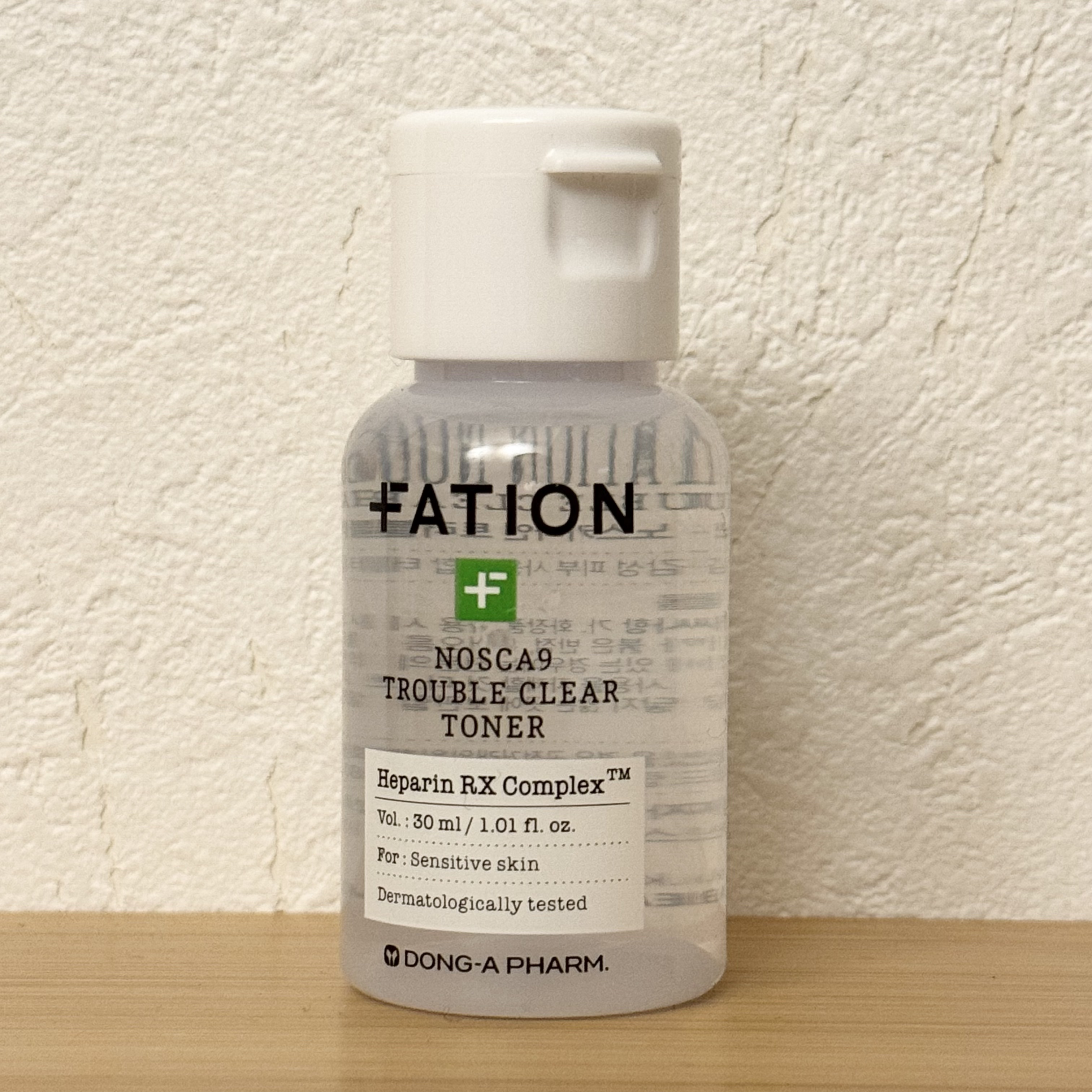 ノスカナインTCトナーS/FATION/化粧水を使ったクチコミ（1枚目）