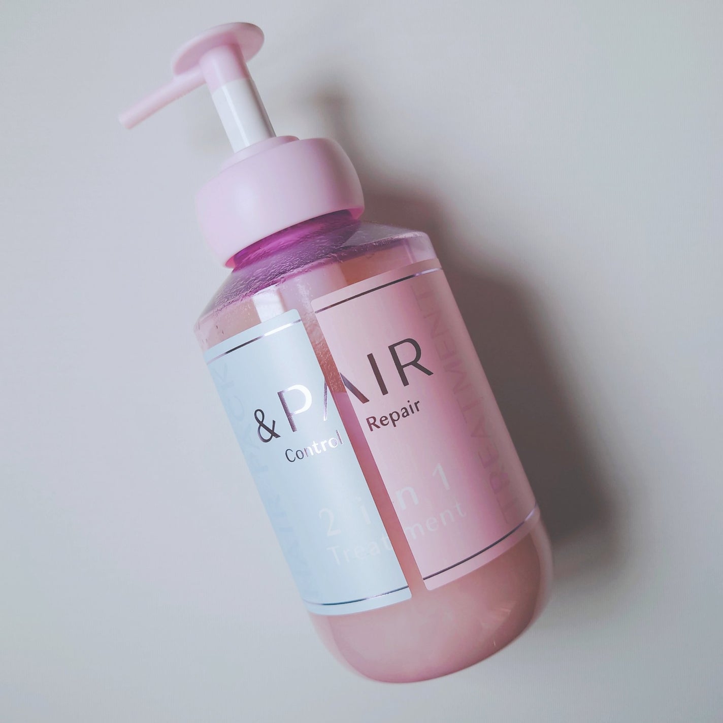 アンドペア コントロール リペア 2in1 シャンプー&ヘアトリートメント/&PAIR/市販シャンプーを使ったクチコミ(5枚目)